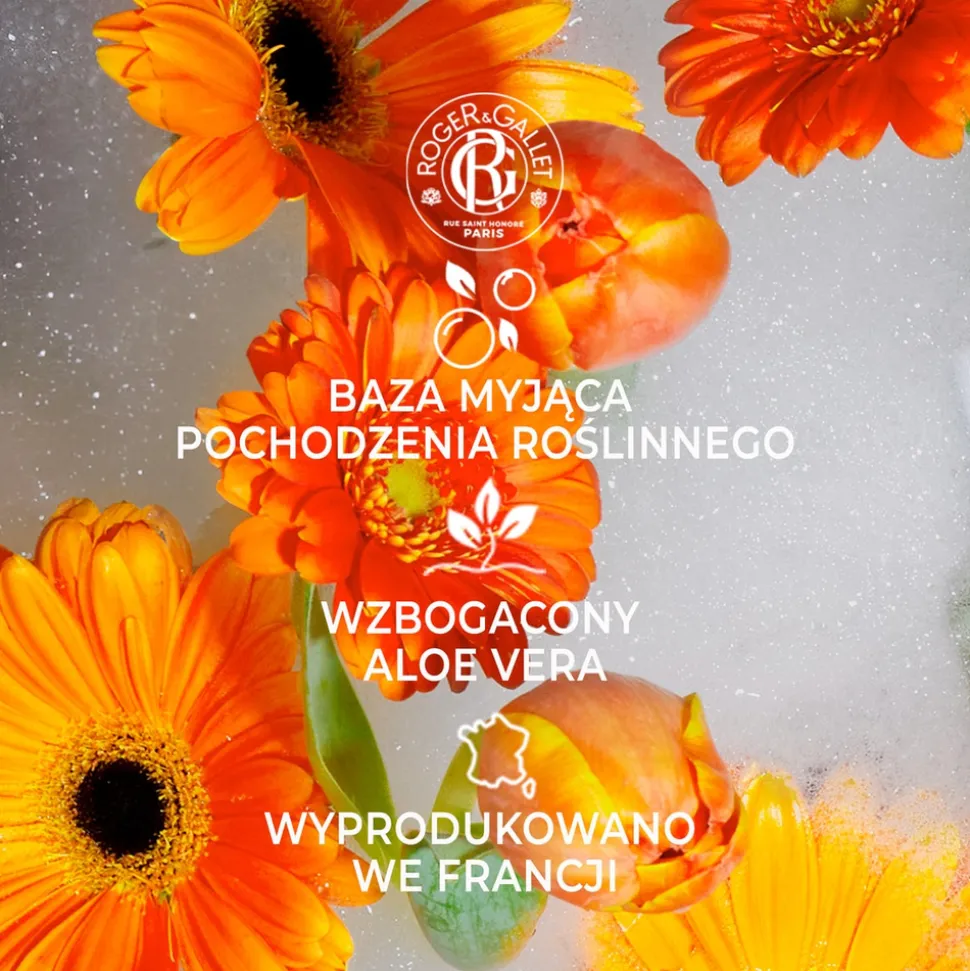 Roger & Gallet Bois d'Orange, żel pod prysznic, 200 ml