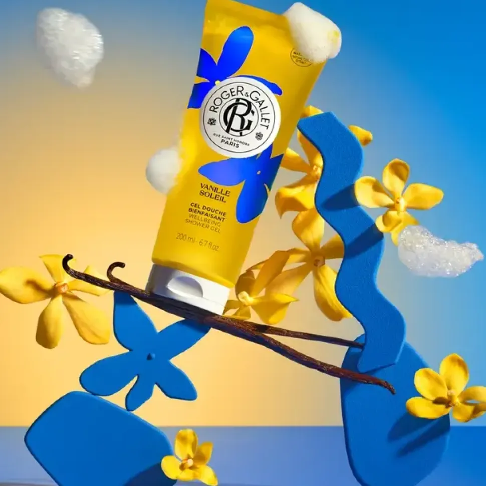Roger & Gallet Vanille Soleil, żel pod prysznic, 200 ml