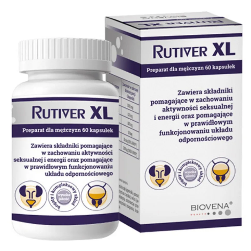 Rutiver XL, kapsułki, 60 szt.