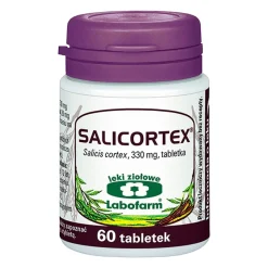 Salicortex, 330 mg, tabletki z kory wierzby, 60 szt.