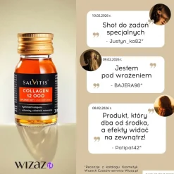 Salvitis Collagen 12000, kolagen do picia, płyn, 30 ml