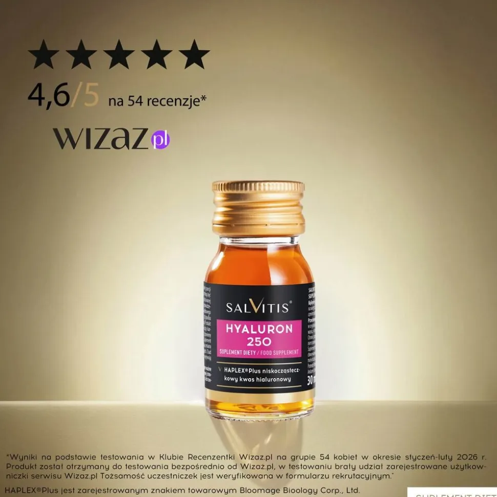 Salvitis Hyaluron 250, płyn, 30 ml