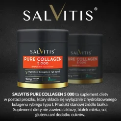 Salvitis Pure Collagen 5 000, proszek, 150 g