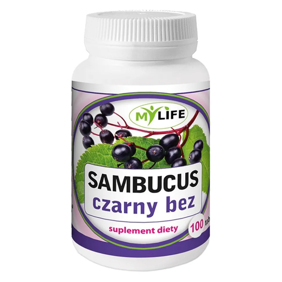 Sambucus czarny bez, tabletki 100 szt.
