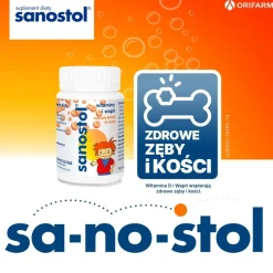 Sanostol, tabletki musujące do ssania, 30 szt.