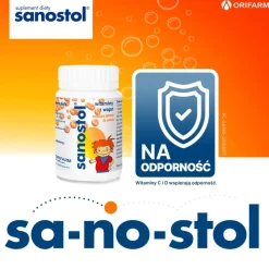 Sanostol, tabletki musujące do ssania, 30 szt.