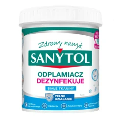 Sanytol, odplamiacz dezynfekujący w proszku, do białych tkanin, 450 g