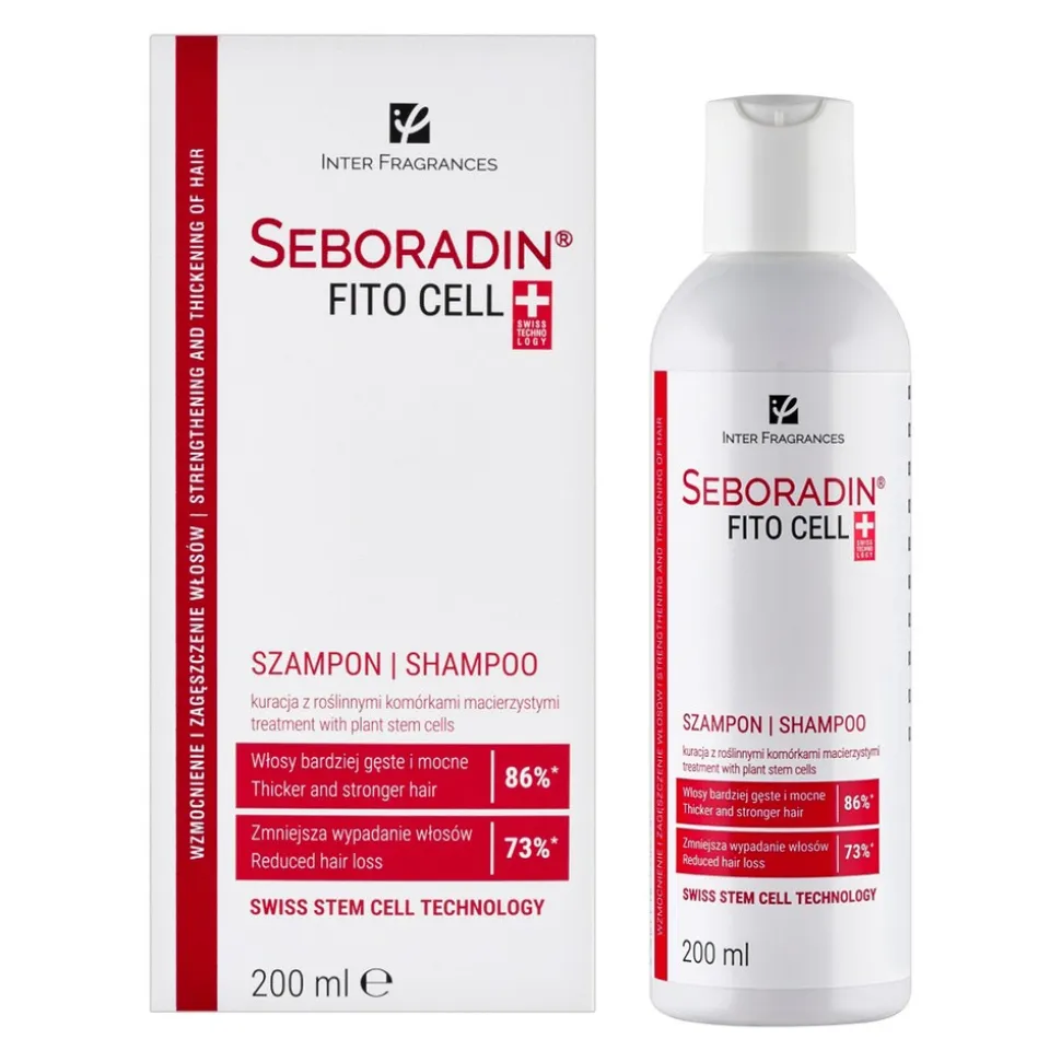 Seboradin FitoCell, szampon z komórkami macierzystymi, 200 ml