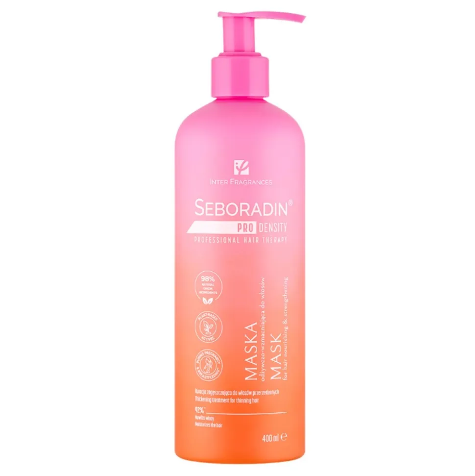 Seboradin Pro Density, maska odżywczo-wzmacniająca do włosów, 400 ml
