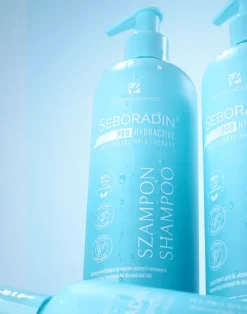 Seboradin Pro Hydractive, szampon do włosów suchych i matowych, 400 ml