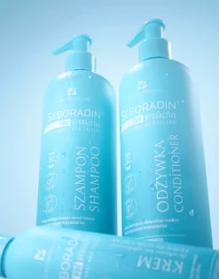 Seboradin Pro Hydractive, szampon do włosów suchych i matowych, 400 ml