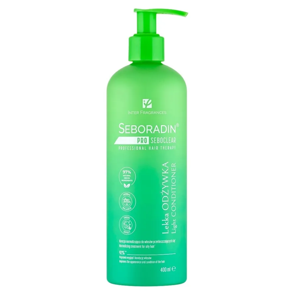 Seboradin Pro Seboclear, lekka odżywka do włosów, 400 ml