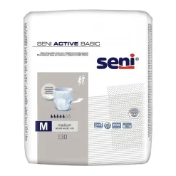 Seni Active Basic, majtki chłonne, rozmiar M, 30 szt.