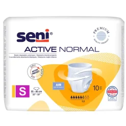 Seni Active Normal, majtki chłonne, rozmiar S, 10 szt.