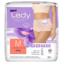 Seni Lady Pants, majtki chłonne, rozmiar M, 30 szt.