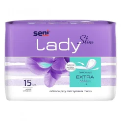 Seni Lady Slim, wkładki urologiczne, extra, 15 szt.