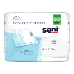 Seni Soft Super, podkład higieniczny, 90 cm x 170 cm, 30 szt.