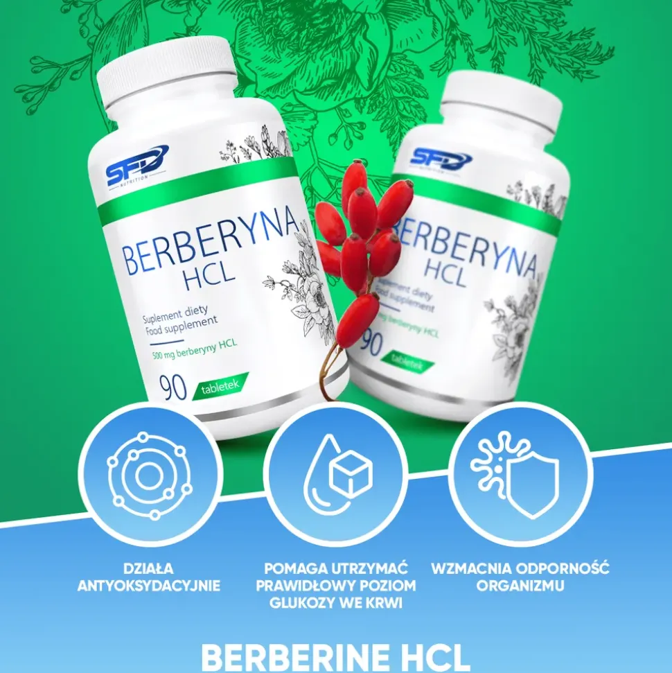 SFD Berberyna HCl, tabletki, 90 szt.