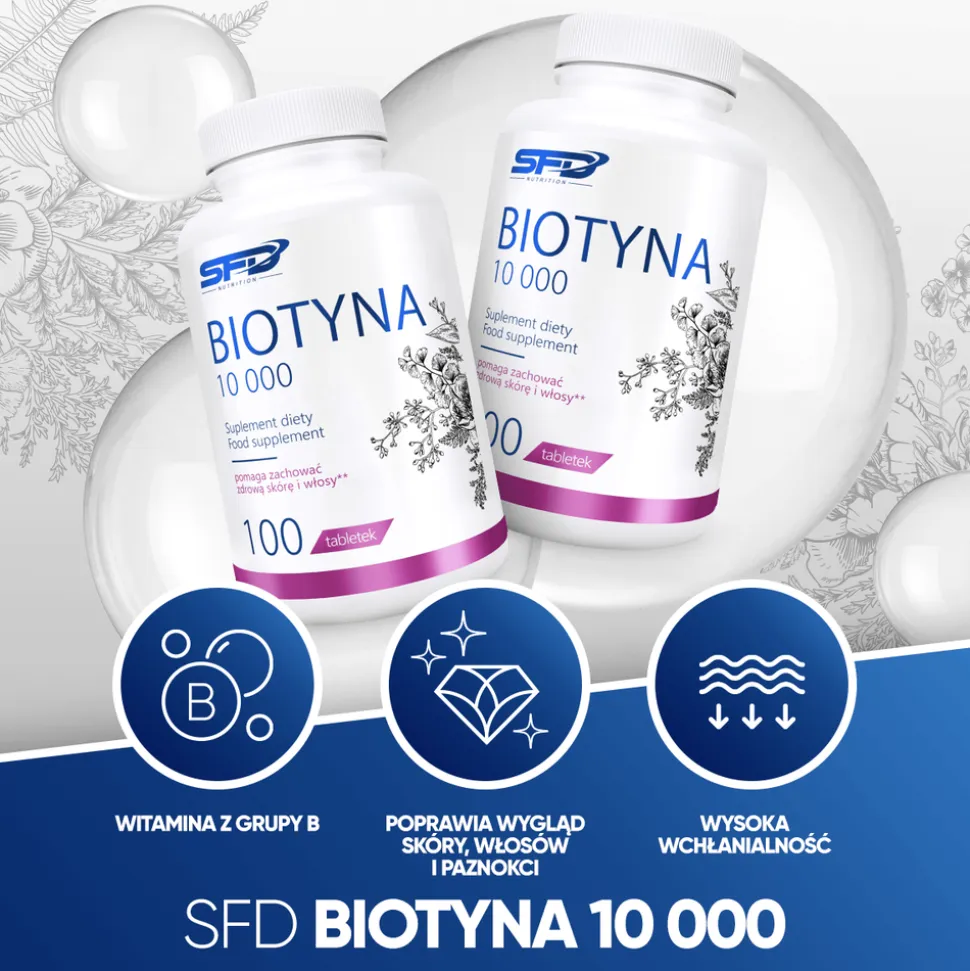 SFD Biotyna 10 000, tabletki, 100 szt.