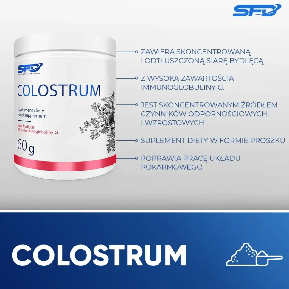 SFD Colostrum, proszek, 60 g