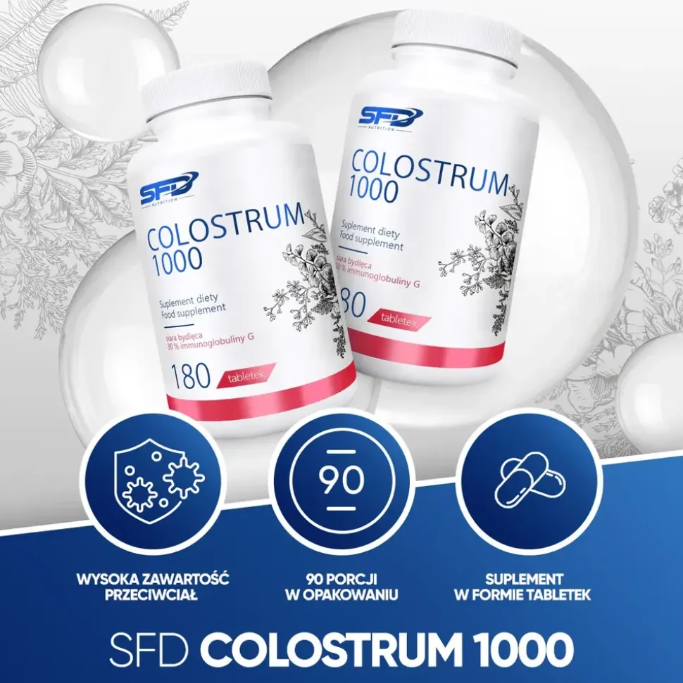 SFD Colostrum 1000, tabletki, 180 szt.