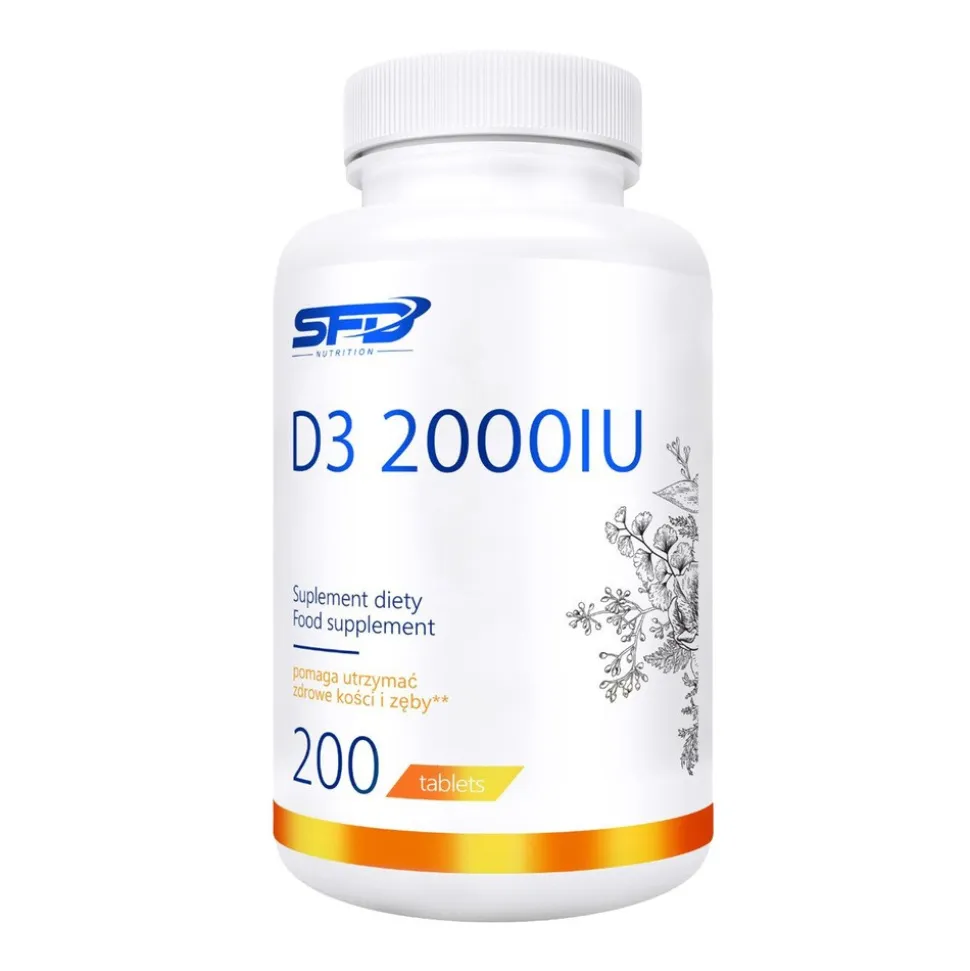SFD D3 2000 IU, tabletki, 200 szt.
