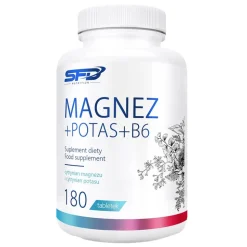 SFD Magnez + Potas + B6, tabletki, 180 szt.