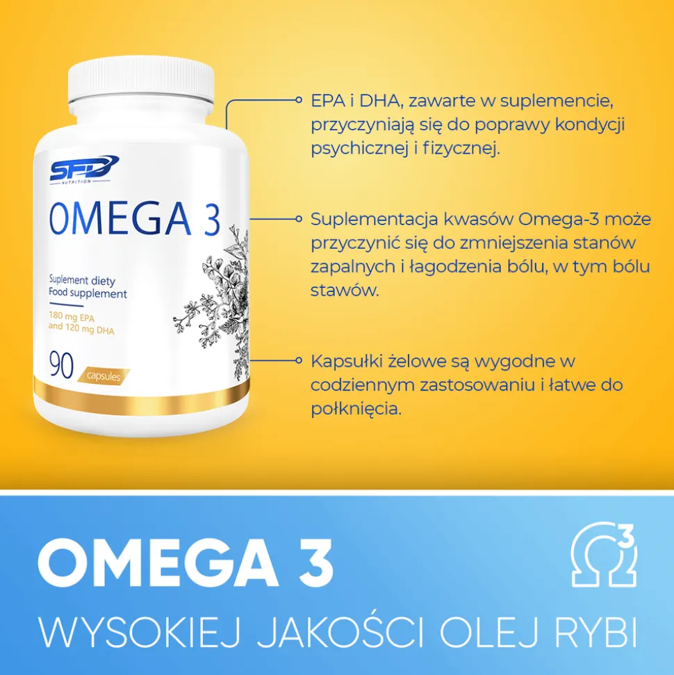 SFD Omega 3, kapsułki, 90 szt.