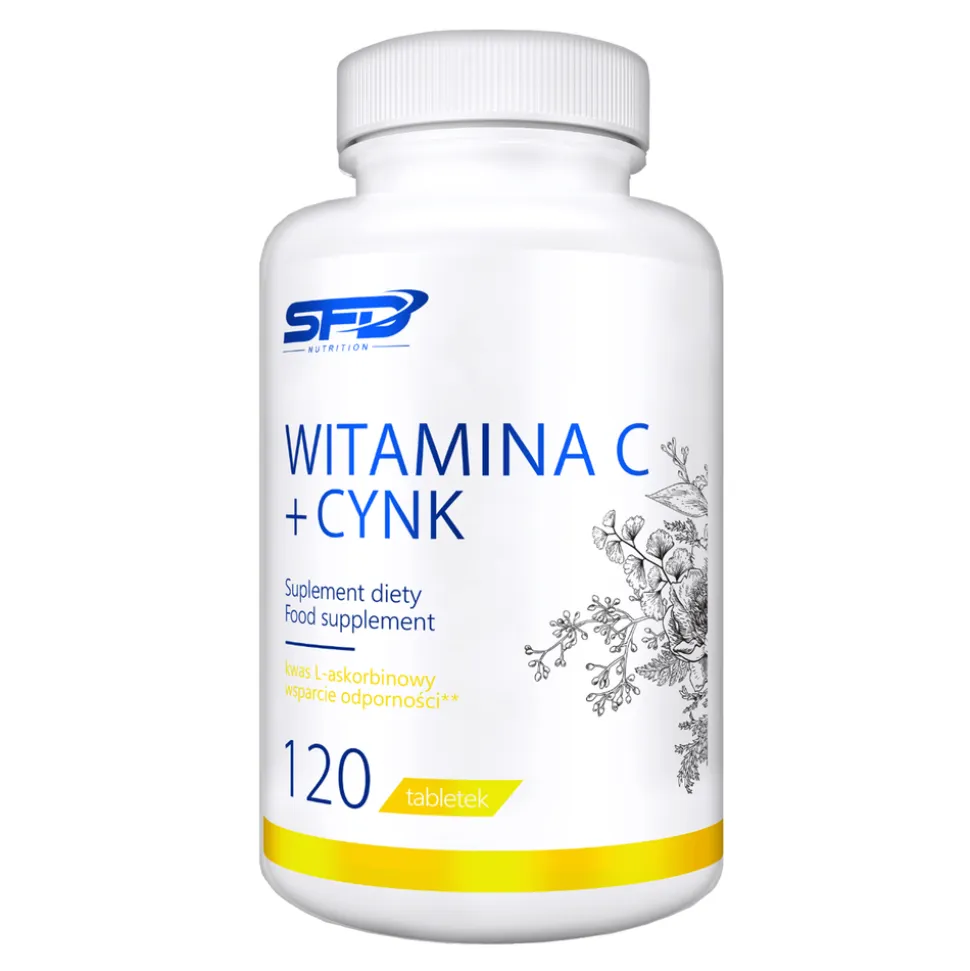 SFD Witamina C+Cynk, tabletki, 120 szt.