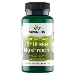 Shiitake grzybek, 500 mg, kapsułki, 60 szt.