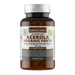 Singularis Acerola Organic Forte, 520 mg Superior, kapsułki, 120 szt.