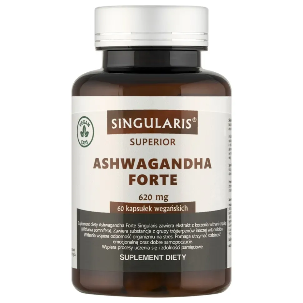 Singularis Ashwagandha Forte, kapsułki, 60 szt.
