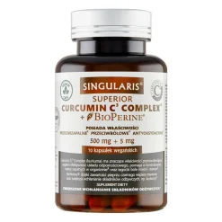 Singularis Curcumin C3 Complex + Bioperine Superior, kapsułki, 70 szt.