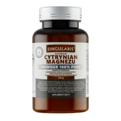 Singularis Cytrynian Magnezu Powder 100%, proszek, 100 g