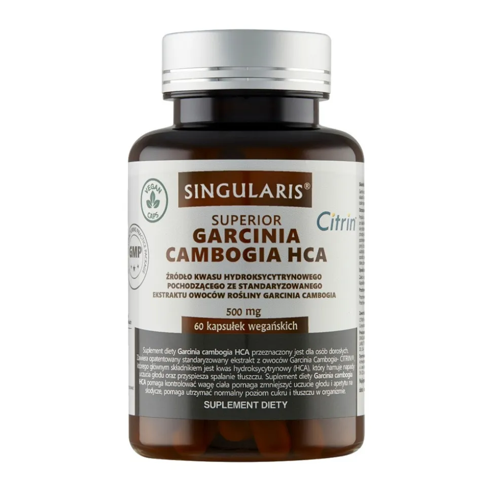 Singularis Garcinia Cambogia HCA, 500 mg, kapsułki, 60 szt.