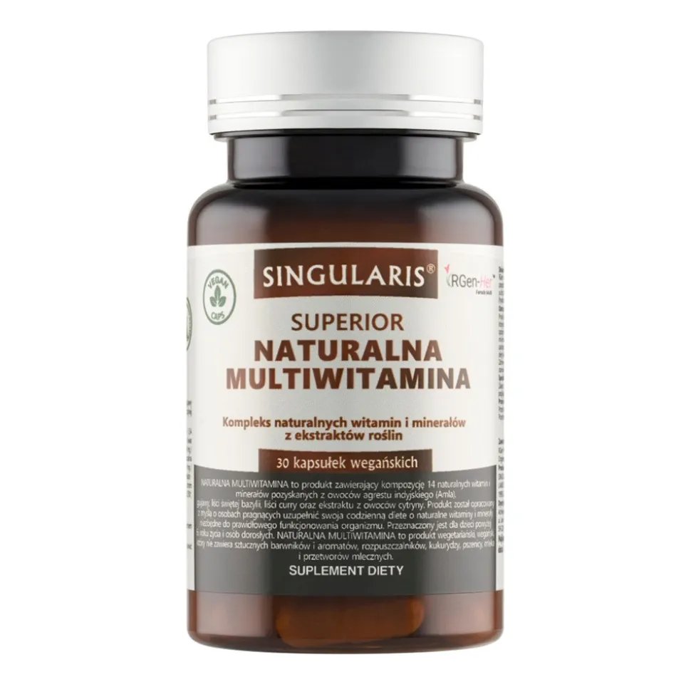 Singularis Naturalna Multiwitamina Organic, kapsułki, 30 szt.