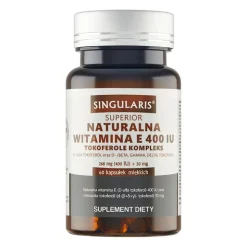 Singularis Naturalna Witamina E Tokoferole Kompleks, kapsułki, 60 szt.
