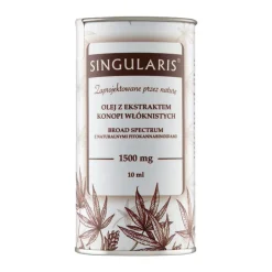 Singularis Olej z ekstraktem konopi włóknistych Broad Spectrum, 10ml