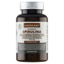 Singularis Spirulina 700 mg, kapsułki, 120 szt.