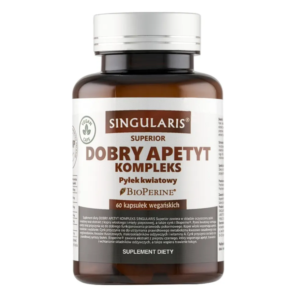 Singularis Superior Dobry apetyt kompleks, kapsułki, 60 szt.