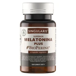 Singularis Superior Melatonina Plus BioPerine, kapsułki, 30 szt.