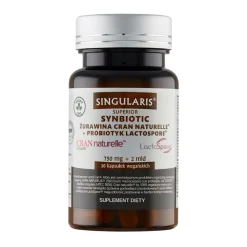 Singularis Synbiotyk Żurawina + Probiotyk, kapsułki, 30 szt.
