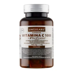 Singularis Witamina C 1000 mg + Bioperine 1 mg, kapsułki, 120 szt.
