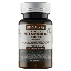 Singularis Witamina D3 Forte dla dorosłych Superior, kapsułki, 120 szt.