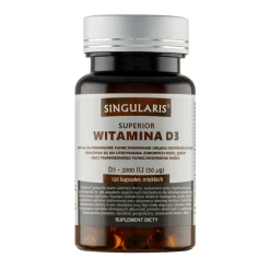Singularis Witamina D3 2000 IU (50 µg), kapsułki miękkie, 120 szt.
