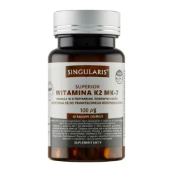 Singularis Witamina K2 MK-7, 100 mcg, kapsułki miękkie, 60 szt.