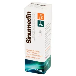 Sinumedin, (1,5 mg + 2,5 mg)/ml, aerozol do nosa, 15 ml
