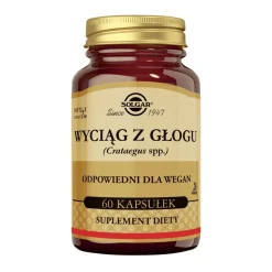 Solgar Wyciąg z głogu, kapsułki, 60 szt.