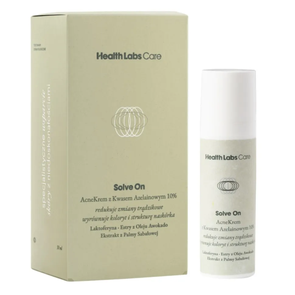 Solve On AcneKrem, krem z kwasem azelainowym 10%, 30 ml