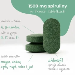 Spirulina, tabl., 100 szt